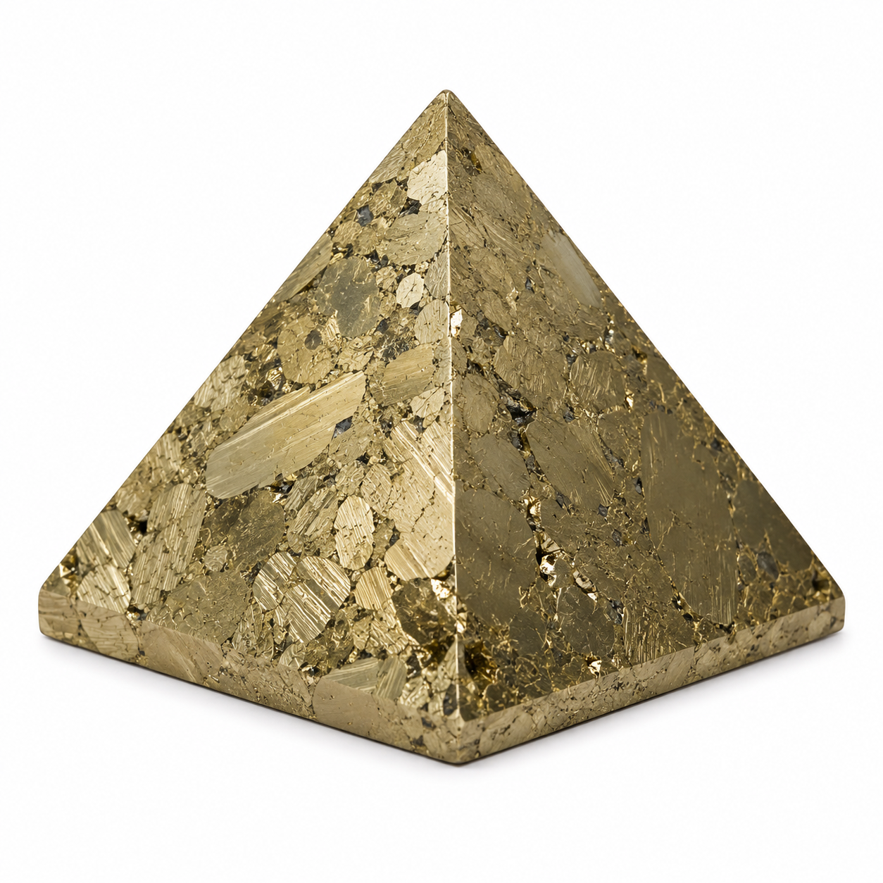Pyrite Money Magnet Pyramid  Attract Wealth • Boost Confidence • Invite Prosperity