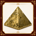 Pyrite Money Magnet Pyramid  Attract Wealth • Boost Confidence • Invite Prosperity