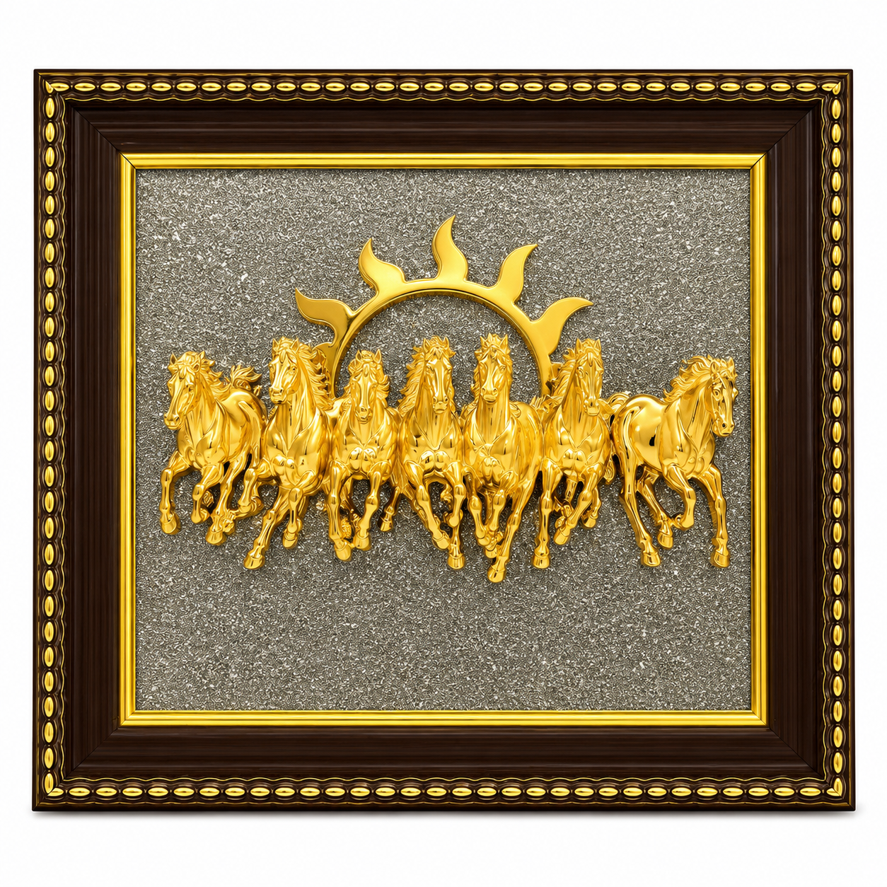 Seven Running Horses  Invite Success • Progress • Prosperity • Positive Energy