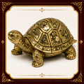 Vastu Pyrite Tortoise  Invite Wealth • Stability • Protection • Positive Energy